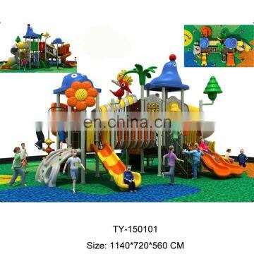 European Standards Ce Factory Wholesale Outdoor Kids Play Park Plastic Slide Games