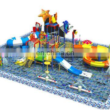 Guangzhou Factory Kids Play Set Swimming Plastic Pool Water Slide