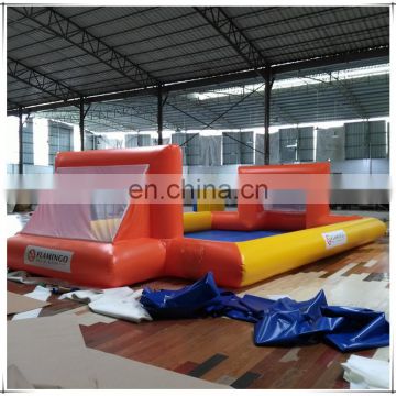 New design airtight mini inflatable soccer field for playing football