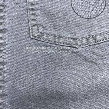 100%Cotton Denim Slub Twill Fabric photo-3
