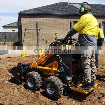 Small Farm Equipment Mini Crawler Dozer Mini Skid Steer Loader photo-4