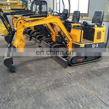 Mini Excavator With Swing Arm Pump Gearbox Steel Track Pads for Sale photo-7