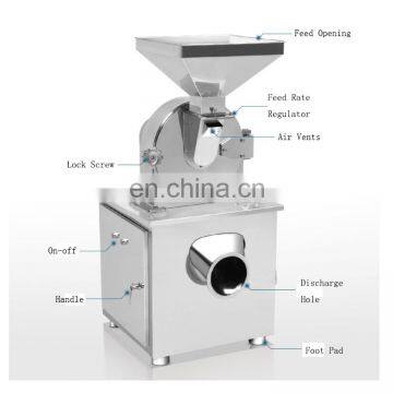 Powder pulverizer stainless steel grinder machine herb / coffee / salt / grain / spice grinding machines