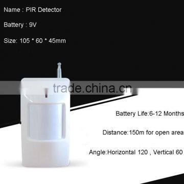 Wireless Security Alarm PIR Detector For Indoor