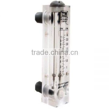 2014 hot products water flow meter acrylic panel mounted flow meter