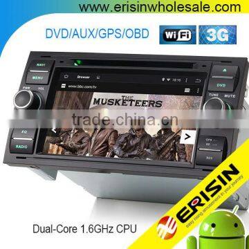 Erisin ES2301F 7" Android 4.4.4 Car Audio with GPS WiFi 3G for C/S-MAX Mondeo