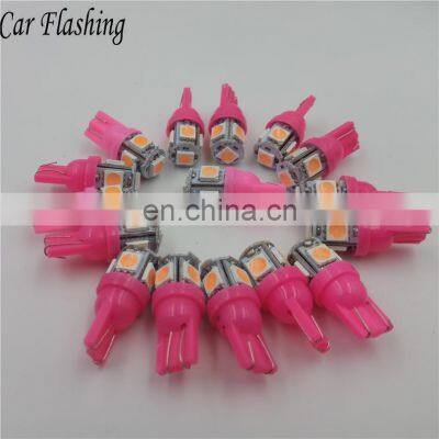 Carest 30 Pcs Promotion T10 5 Smd 1206 5led 5SMD Car Signal LED Light 194 168 192 W5W 3020 12v Auto Wedge Lighting DC Lamp photo-4