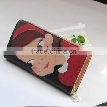 Graffiti Women Leather Wallet Women Wallets Brand Design Fashion Designer Purses for Women photo-2