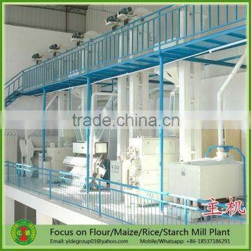 Stable quality zct1000 modern automatic mini rice mill plant