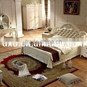 King size wood bed room furniture for hot sale