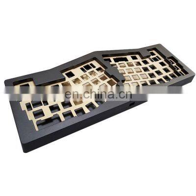 GH60 mechanical keyboard aluminum case cnc machining anodizing keyboard case