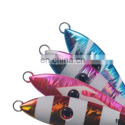 good painting luminous effects 3D Fish Eyes Salt Water  coating  Hard Fishing jigging  Lure