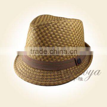 2015 Fashion hat Handmade straw hat men hat top hat