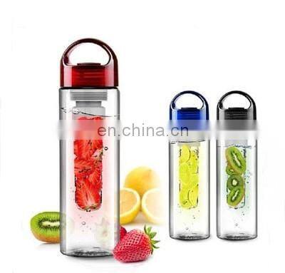 2020 Hot Selling Plastic Food Grade Fruit Influser Juice Bottle