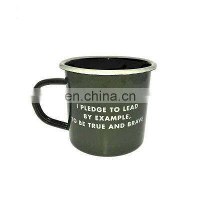 350ml 500ml colorful popular printing sublimation guaranteed quality 12oz enamel mug custom