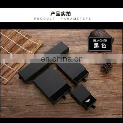 Wholesale Custom Logo Printed Paper Jewelry Box Factory Supply Cheap Drawer Slide Out Jewelry Packaging Box photo-5