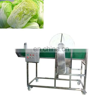 Sauerkraut half cutting machine for cabbage cutting into two parts