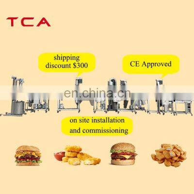 Automatic Hamburger Burger Patty Forming Making Processing Line