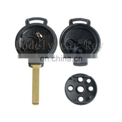 3-кнопочное автомобильное дистанционное управление, корпус для замены пустого ключа авто для ключей автомобилей Benz Smart Fortwo photo-4