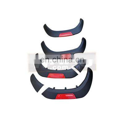 Latest Style Wheel Arch Liner ABS Fender Flares Black Grey for Toyota Hilux 2021 4x4 Decorated Accessories
