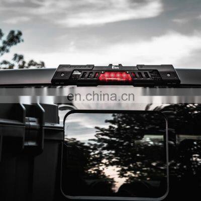 Eois Aluminum Brake Lamp Cover for F150 Raptor 17-20 Brake Light Guard 4X4 Auto Accessory