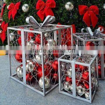 New style 2015 shopping mall stage decoration for christmas