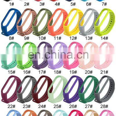 New In Stock Silicone Strap For Original Mi Band 6 5 Smart Band Replacement Miband 6 5 Nfc Bracelet Watch Accessories photo-2