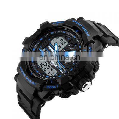SKMEI 1164 Men Digital Quartz Wristwatch Waterproof Alarm Calendar Chronograph Back Light Watches