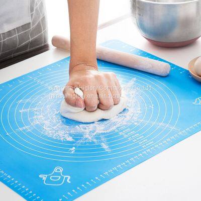 Custom Non Stick Soft Bbq Pastry Oven Kneading Rolling Dough Baking Silicone Mat for Cooking photo-5