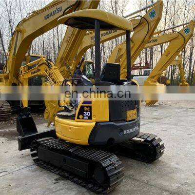 Mini size komatsu pc30 crawler excavator , Used komatsu digger pc30 pc35 , Komatsu excavator machine