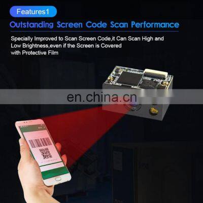 Scan Code Terminal ATM VTM Embedded RS232 USB Mini CMOS 2D 1D Barcode QR Scanner Module photo-5