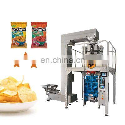 Automatic weighing filling cats litter cat food pouch multihead weigher packing machine