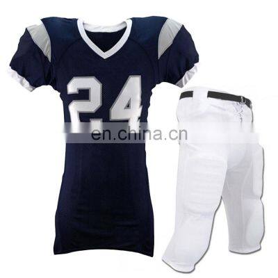 Custom Logo Name American Jersey Sublimation American Football Top Jerseys Breathable Practice Train Pants