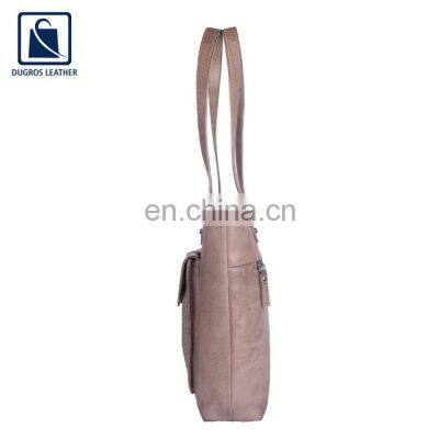 Wholesale Quantity Manufacturer of Trendy Design Stylish Fashion Designer Women Genuine Leather Handbag for Sale