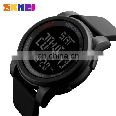 his and her watches digital wrsitwatch new design sports silicone watch time zone skmei 1257