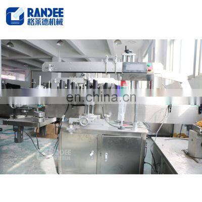 Automatic Round Square Bottle Self Adhesive Sticker Double-sided Labeling Machine Price for Sale photo-3