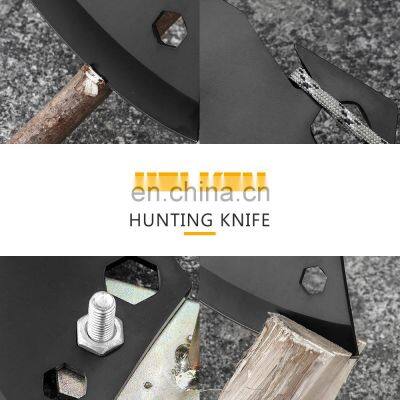 All Black Innovative Multi-functional Axe Outdoor Camping Survival Tool Axe Hammer Rubber Handle Anti-skid photo-5