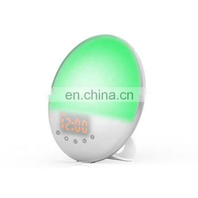 Nordic Custom Sound Machine Alarm Clock Led Wake Up Light photo-5