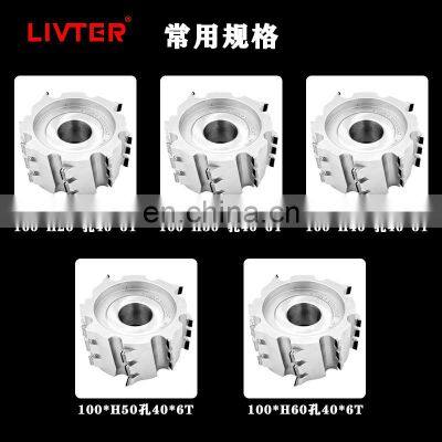 LIVTER Woodworking Tools Milling Cutter Pcd Herringbone Cnc Wood Pre-milling Cutter photo-3