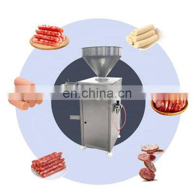 Automatic Hydraulic Vegetarian Sausage Filling Making Set Machine Industri Vacuum Sausage Filler Stuffer for Sausage