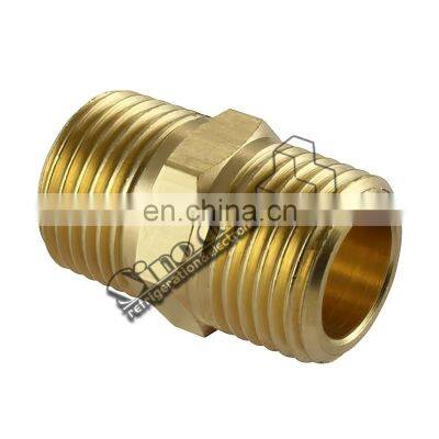 HVAC Air Conditionerhalf Union Half Flare With Nut Fitting A/c Refrigeration Brass Fittings photo-2