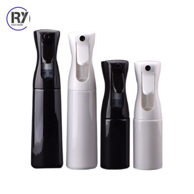 500Ml Continuous Fine Mist Sprayer Black White Plastic Eco Friendly Spray Bottle For Hair