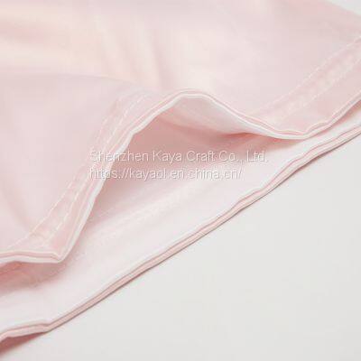 Custom Luxury Drawstring Camera Lens Headset Pouch Satin Gift Bag photo-4