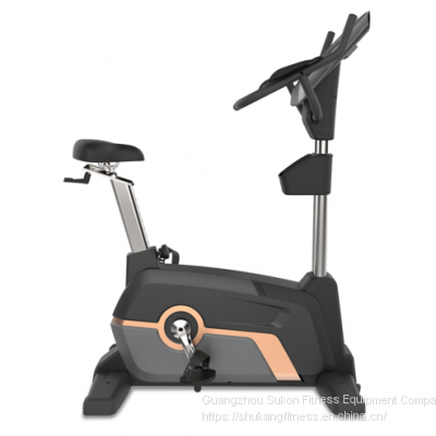 SK-809A Self electric commercial upright bike gym exercise bike luxury home fitness