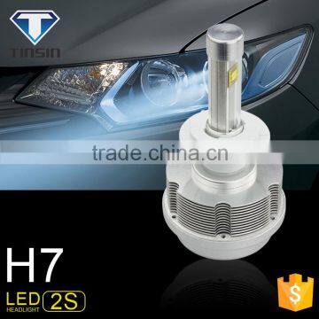 Hot selling accessories 3600lm h7 headlight high power led car headlight