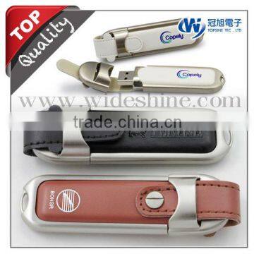 Leather USB Flash Drive for gift item