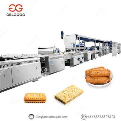 Cookies and Biscuits Making Machinery Manufacturing Plant Baking Machine