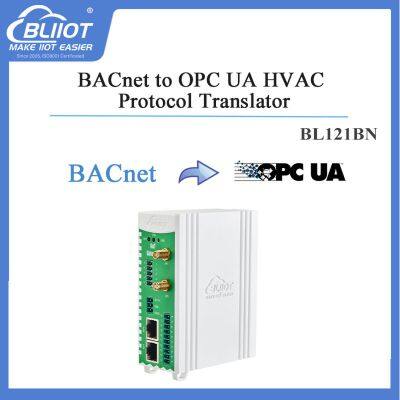 Supports OpenVPN Remote Configurable BACnet to OPC UA BL121BN IoT Security Gateway with DIN Rail Mount