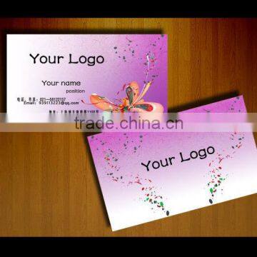 fashion business card pringting/beautiful greeting printing &card pringting service