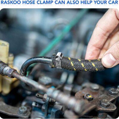 American Type Hose Clamp Machine With 2-Pcs Housing Worm Gear